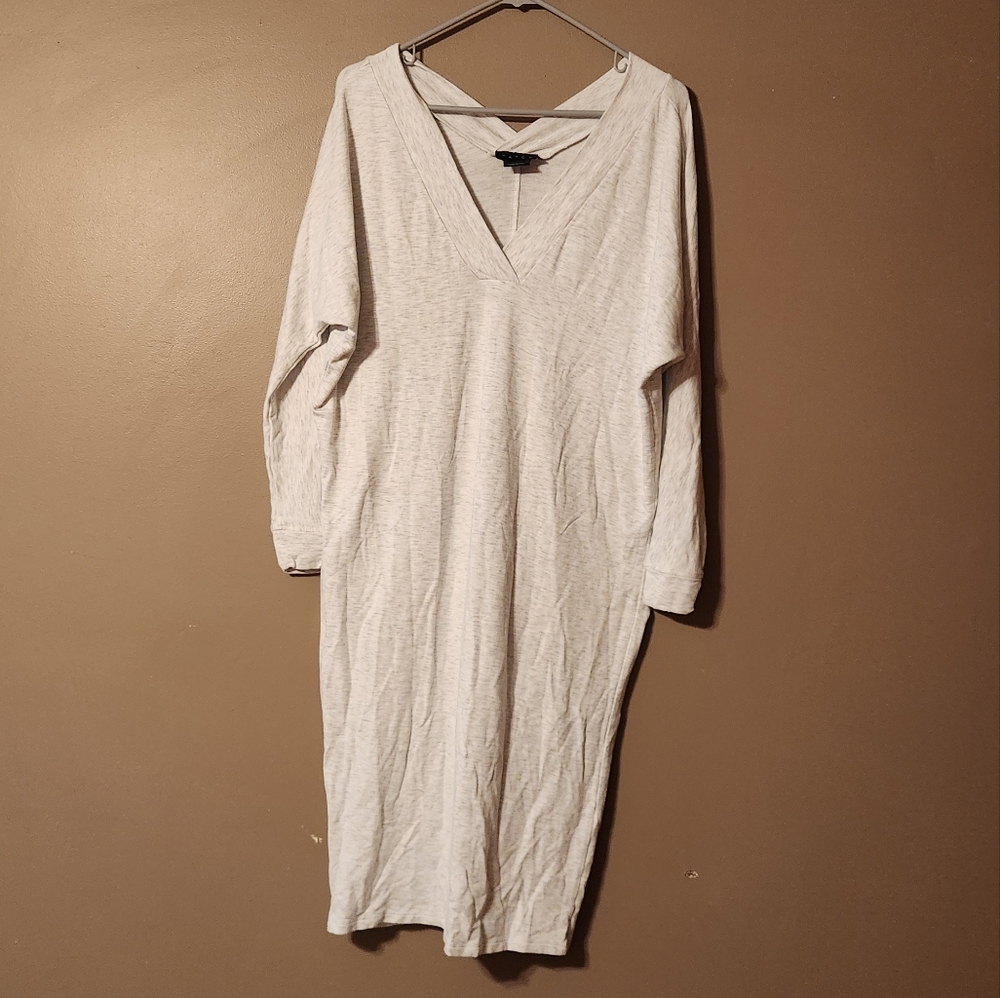 Hatch Maternity  The Visiting Nursing Dress Heather Grey Size Petite EUC